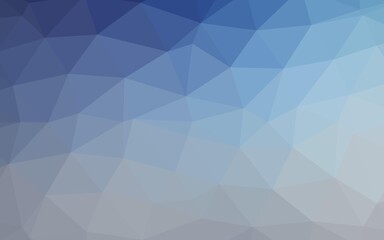 Obraz premium Light BLUE vector low poly layout.
