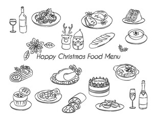 クリスマスフードメニューアイコン