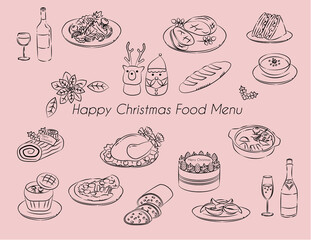 クリスマスフードメニューアイコン