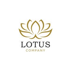 Obraz premium LOTUS LOGO FOR COMPANY NAME - YOGA