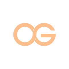logo OG icon vector