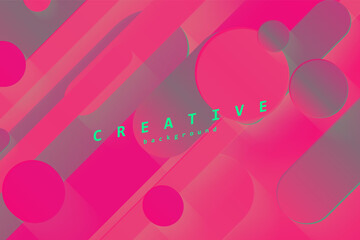 Abstract colorful shapes