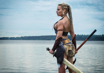 Princess of the ancient barbarians.