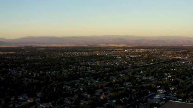 Sierra Nevada Evening Skies Clovis California