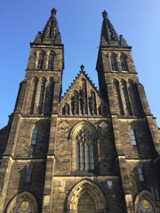 Fototapeta premium Vysehrad fortress in Prague Czech Republic