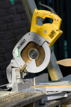 Uitgraving omringen Tanzania DeWalt Electric Power Saw, DeWalt was founded in 1924 in the United States  - London, England - 11 May 2012 Stock Photo | Adobe Stock