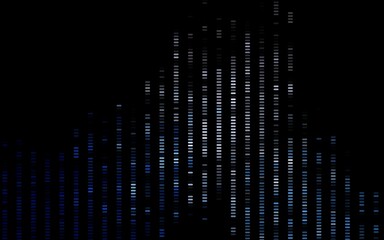 Dark BLUE vector layout with flat lines.