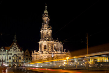 Dresden Sächsische Schweiz Frauenkirche Elbe  Deutschland Zwinger