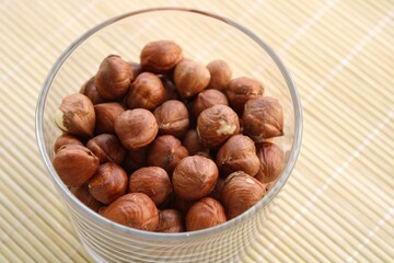 hazelnuts in a bowl