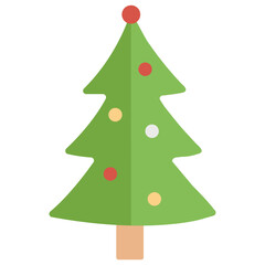
spruce tree, christmas tree with lights and star
