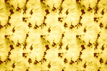 Yellow Dye Spiral. Bright Psychedelic Swirl. © Alina