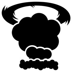 
An explosive element for chemical or nuclear reaction known as atomic bomb 
