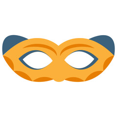 
Feather decorated eye mask 
