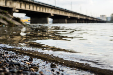 river sky water beaty bridge