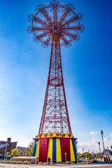 The Parachute Jump in Coney Island, Brooklyn, New York City, USA