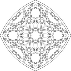 Rose Window, Fig. 19, square 1, half 1, framework