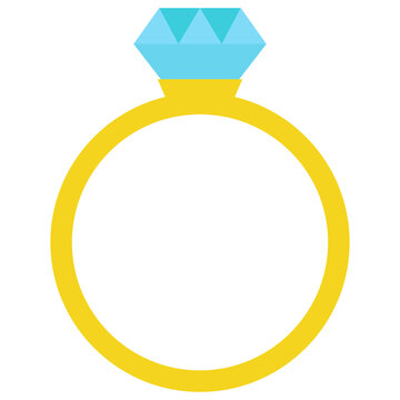 
Icon of a ring with a diamond depicting diamond ring

