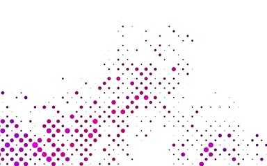 Light Purple vector backdrop with dots.