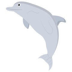 
A cute aquatic cartoon fish vector icon
