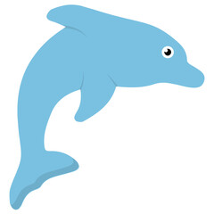 
A cute aquatic cartoon fish vector icon
