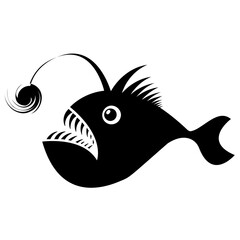 
A cute aquatic cartoon fish vector icon
