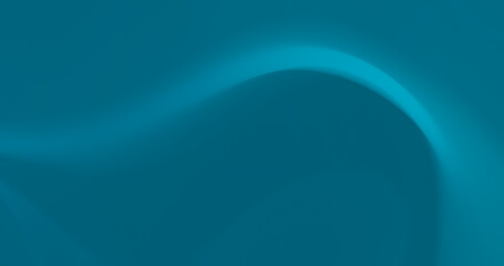 Abstract 4k resolution defocused curves background for wallpaper, backdrop and sophisticated technology or fashion design. Dark cyan blue and shades of blue colors.
