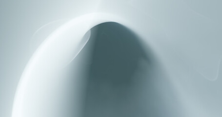 Abstract 4k foggy dew transparent color background for wallpaper, backdrop and soothing, natural design element. White, gray in color with hints of blue.