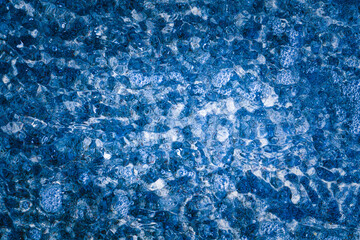 Blue water surface - Baltic Sea. 