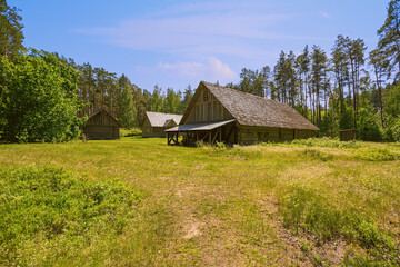 Old house in rural area