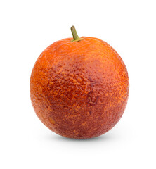Fresh orange Blood isolated on white background