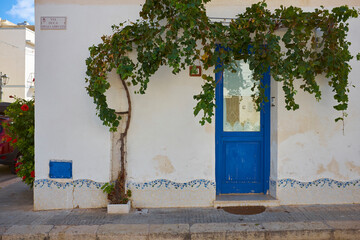 typical and picturesque houses of San Vito lo Capo in Sicily