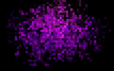 Dark Purple vector pattern in square style.