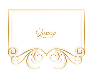 floral frame decoration with text space design