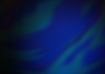 Dark BLUE vector abstract bokeh pattern.