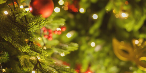 Christmas decorations outdoors