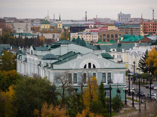 Omsk Regional Museum of Fine Arts. M.A. Vrubel in autumn in Omsk