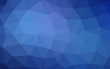 Light BLUE vector low poly cover.