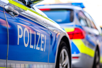police car in germany