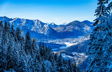 view at fischbachau village