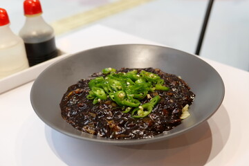 중국집 청양고추 짜장면