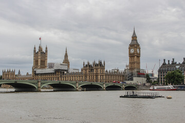 Houses of parliament, Big Ban, London UK