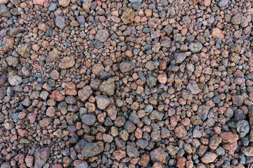 Background with volcanic rocks