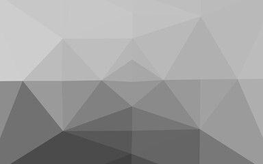 Obraz premium Light Silver, Gray vector polygon abstract layout.
