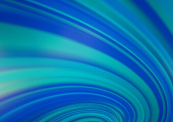 Fototapeta premium Light BLUE vector blurred bright background.