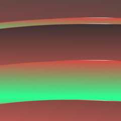 Fototapeta premium Minimal geometric background. Gradient shapes composition. Eps10 vector.