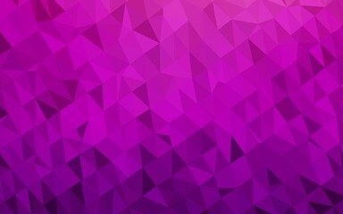 Obraz premium Light Purple vector low poly layout.