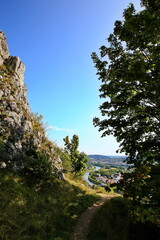Fototapeta na wymiar Panoramawanderweg Kelheim