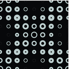Circle Abstract Pattern.dotted Seamless texture.Halftone vector background.Polka Dots 
