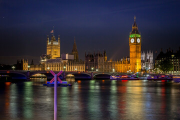 Fototapeta premium Big Ben in London at night