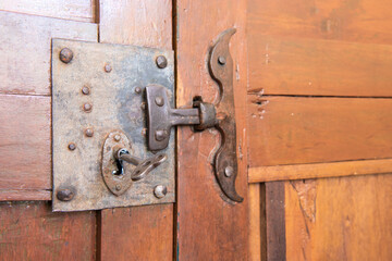 old door lock